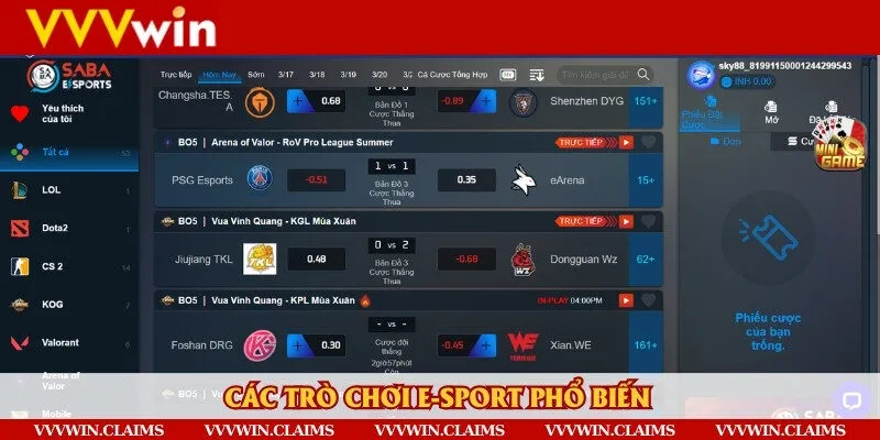 Một số tựa game có giải nổi tiếng